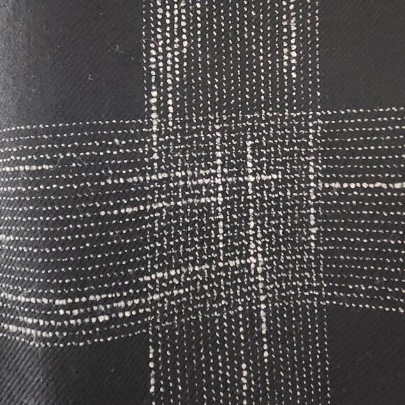 Akris Punto front pattern black textured wool midi skirt Sz 4 - Picture 5 of 12